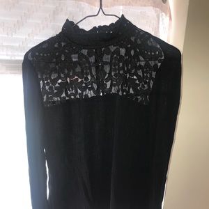 Black long sleeve shirt